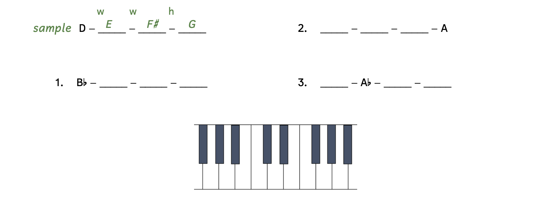 Scale e tonalità maggiori – Passi verso la musicaScale e tonalità maggiori – Passi verso la musica  