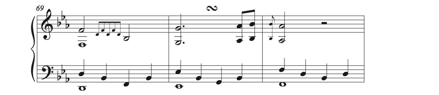 Montgeroult, Piece for Piano, Op. 3, first movement - Adagio non troppo
