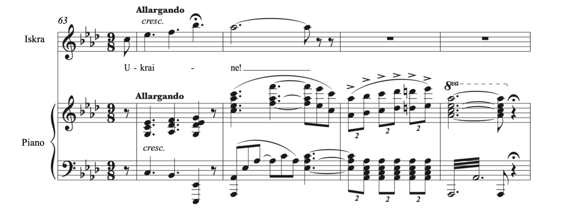 Score of Grandval, Mazeppa, Act 2, Scene 6