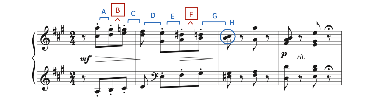 There are a number of seconds in Rothschild's Se j'etais Rayon. Two are not seconds.