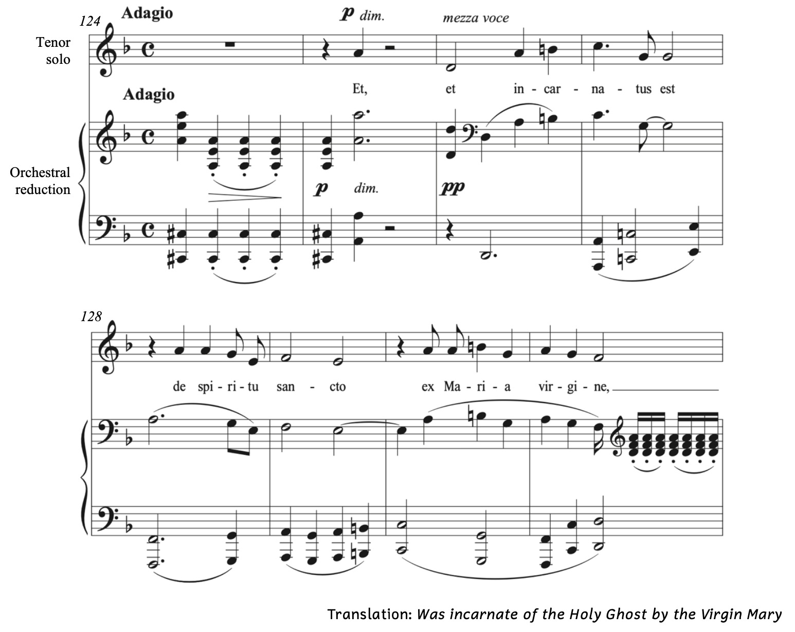 Score from Beethoven's Missa Solemnis.